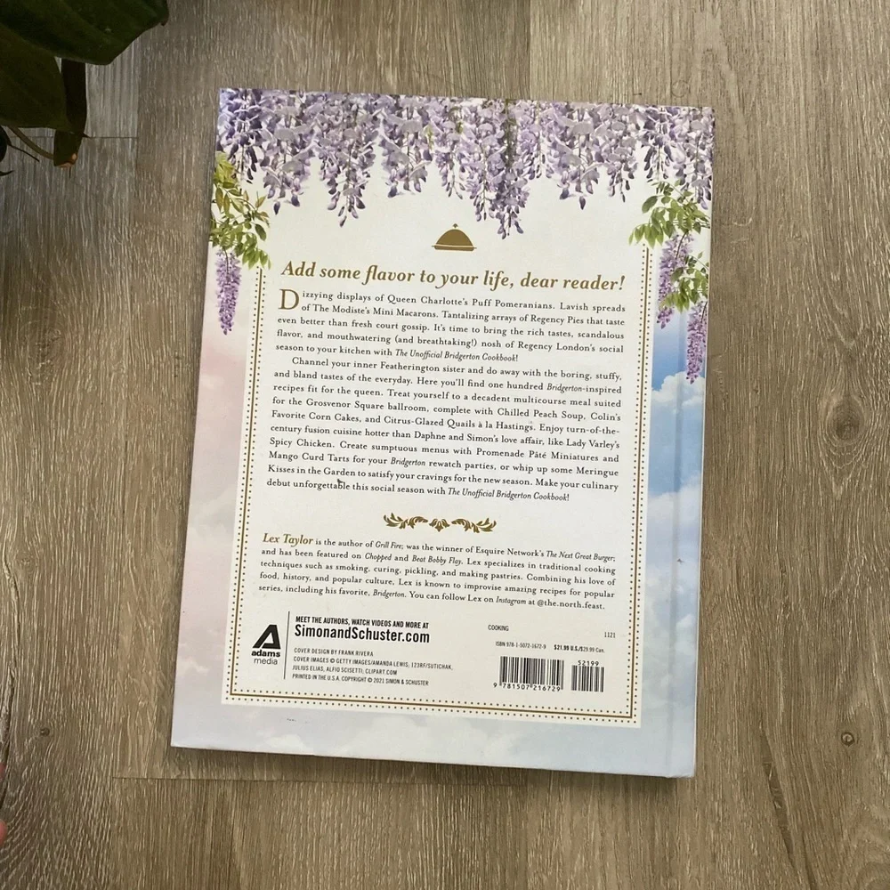 The Unofficial Bridgerton Cookbook by Lex Taylor NEW